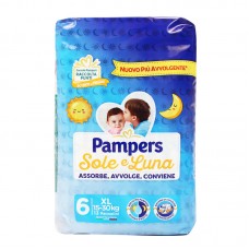 PAMPERS SOLE&LUNA EXTRA 15-30KG  - ean: 8001480306486 - PxC: 6 - id: 23667
