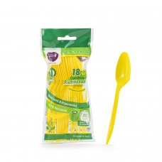 CLENDY CUCCHIAINI GIALLI X18  - ean: 8033532108946 - PxC: 12 - id: CLENDY12