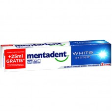 MENTADENT WHITE SYSTEM 100 ML - ean: 8000630735350 - PxC: 24 - id: EXTRA19771 MENTADENT WHITE SYSTEM 100 ML - ean: 8000630735350 - PxC: 24 - id: EXTRA19771