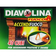 DIAVOLINA ACCENDIF. X 40  - ean: 8002840153009 - PxC: 24 - id: FACCO15308